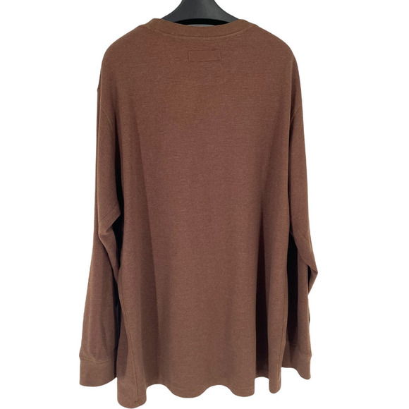 DULUTH TRADING MENS BROWN LONG SLEEVE SHIRT - Picture 3 of 8